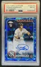 2024 Topps Chrome Sapphire Jasson Dominguez Auto RC Rookie #/199 Yankees PSA 8