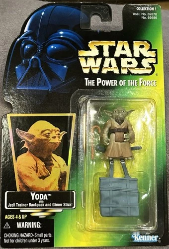 Kenner Star Wars Power of the Force Yoda Action Figure Empire Strikes Back 1997