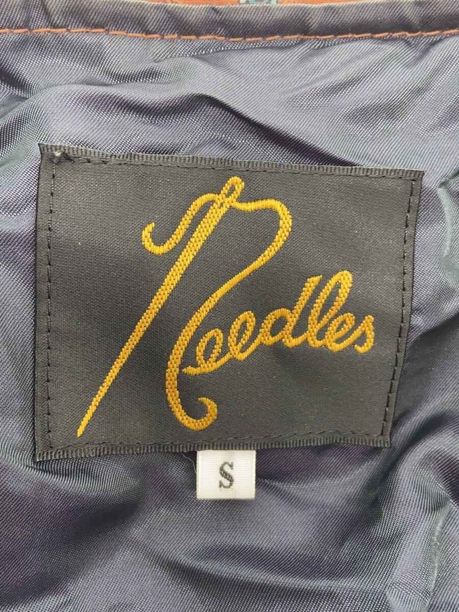 Needles S Polyester Brown Allover Pattern Jacket - image 3