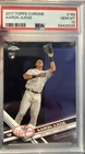 2017 Topps Chrome Aaron Judge RC Rookie #169 Yankees PSA 10 GEM MINT