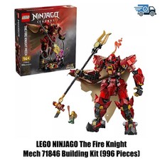 LEGO NINJAGO The Fire Knight Mech 71846 Building Kit 996 Pieces 