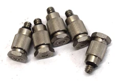 Lot of 5 Hex Anti-Drip Misting Nozzle Aerommist 012SS 35 PSI 800 Stainless Steel