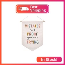 Classroom Wall Hanging Banner Poster Therapy Office Decor Calm Down Corner Schoo