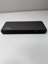 StarTech TB3DK2DPW Thunderbolt 3 Dock Dual 4K DisplayPort w/ Box  Cables