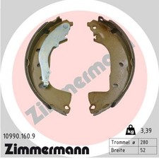 ZIMMERMANN Bremsbackensatz 10990.160.9 für VW ID E11 E12 E21 E39 Buzz Bus EBB Q4