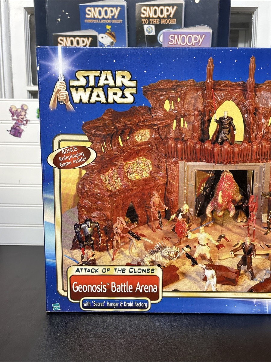 STARWARS バトルパック Hasbro GEONOSIS ARENA Amazon.com: Star Wars Battle Packs Geonosis Arena Battle