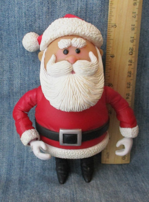 SANTA CLAUS W/ HAT 5'' FIGURE Rudolph Island Misfits Toys Playing Mantis ORN110