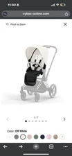 CYBEX Platinum Priam/e-priam Seat Pack 2022+ Off White