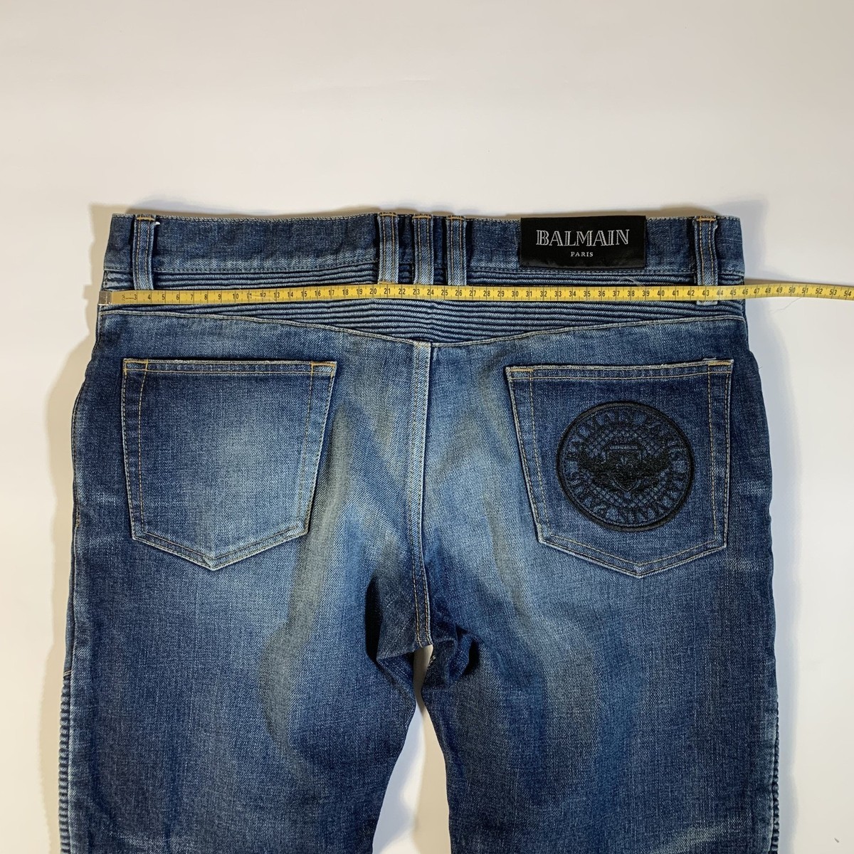 Balmain Paris Biker Jeans Made in Japan Size 33 – Selvedge Denim