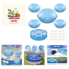 4+1 Inflatable Pool Pillow Set - Winter Protection for Above Ground Pools