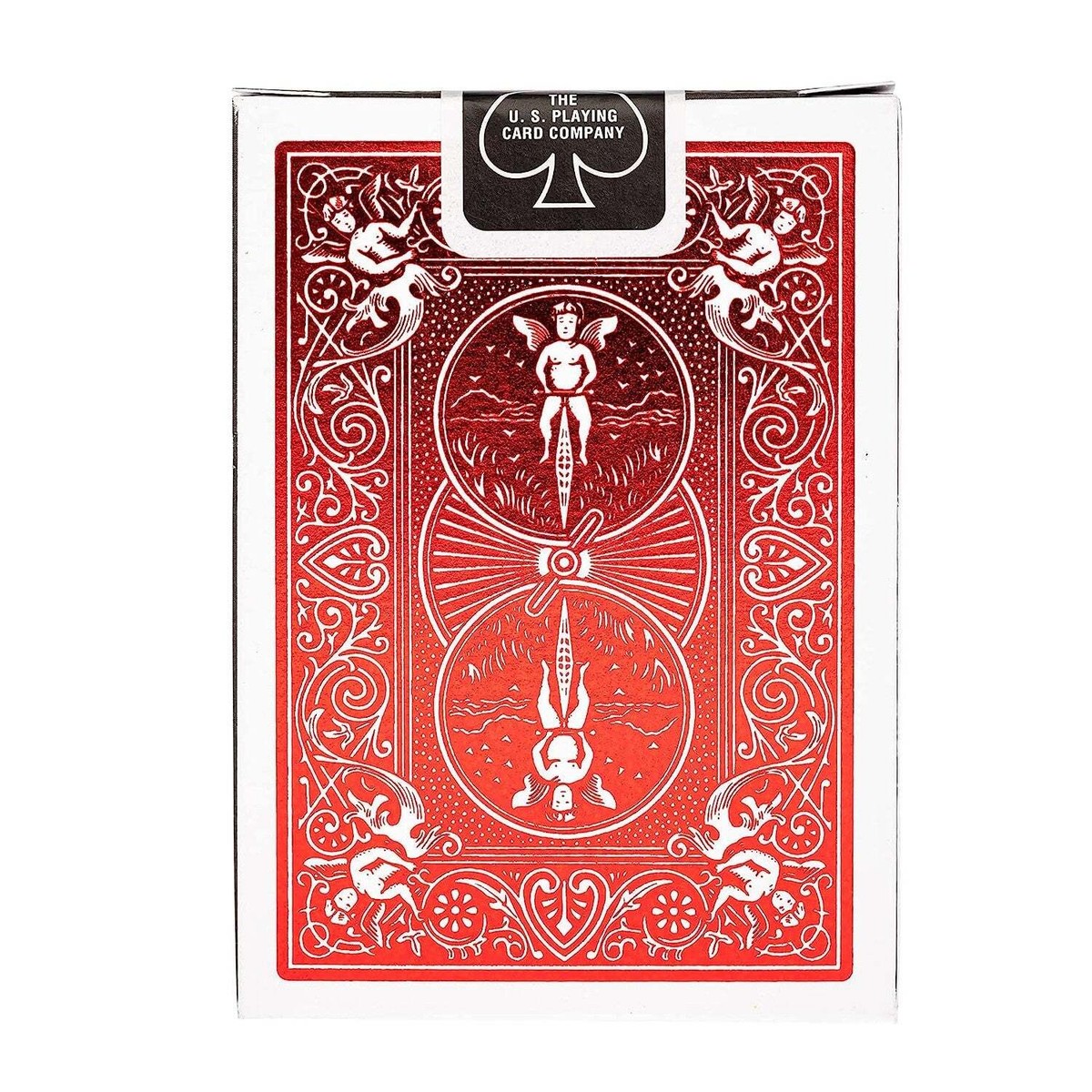 Bicycle MetalLuxe Foil Back Crimson Playing Cards 2018 Air Cushion