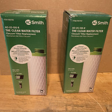 (2) AO SMITH Clean Water Filter Claryum Filter Replacement AO-US-100-R