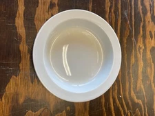 Dansk Thailand Bistro BISSERUP WHITE Rim Soup Bowl 8" 1 ea    2 available