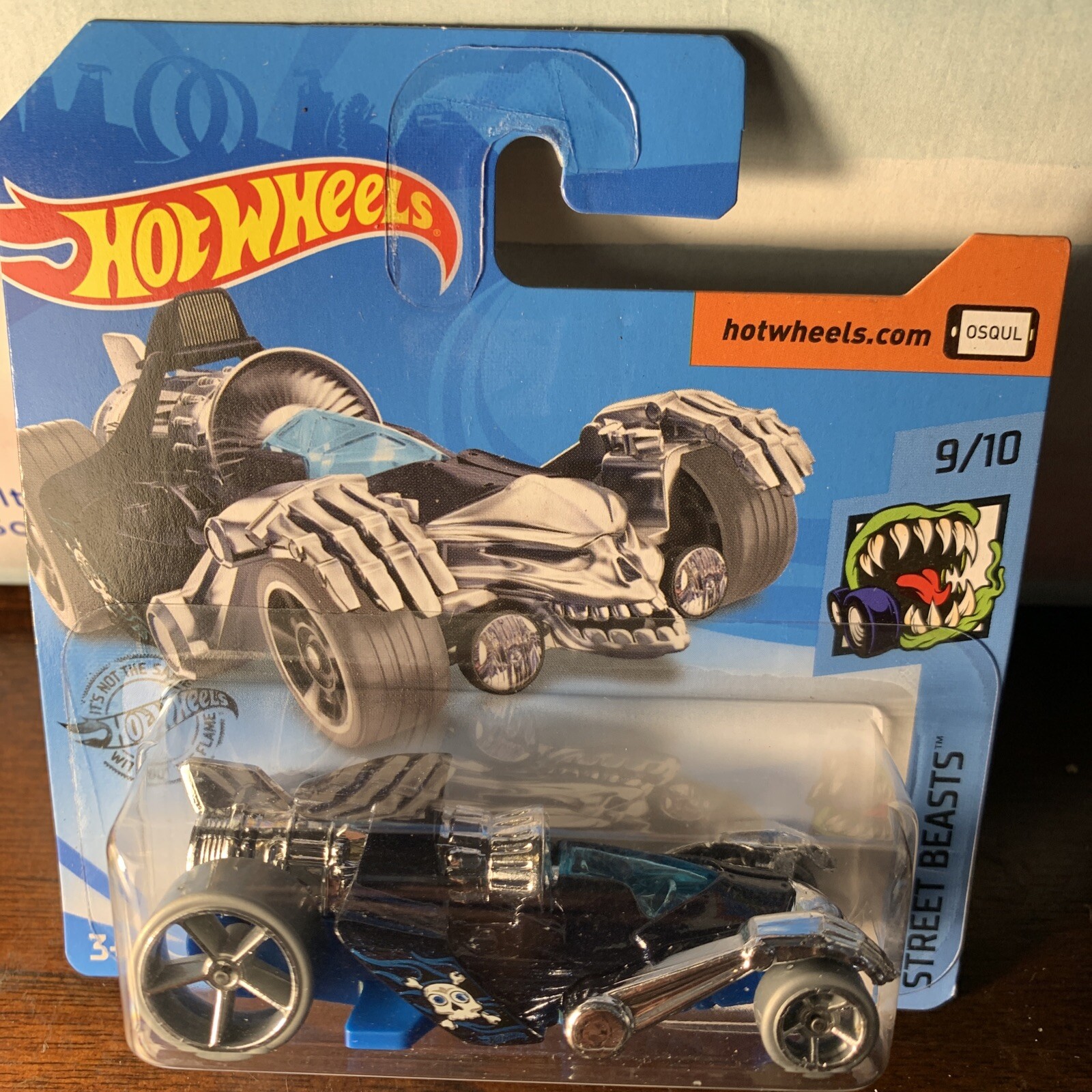 Hot Wheels - 2020 Street Beasts 9/10 Tur-Bone Charged 127/250 (BBGHF38)