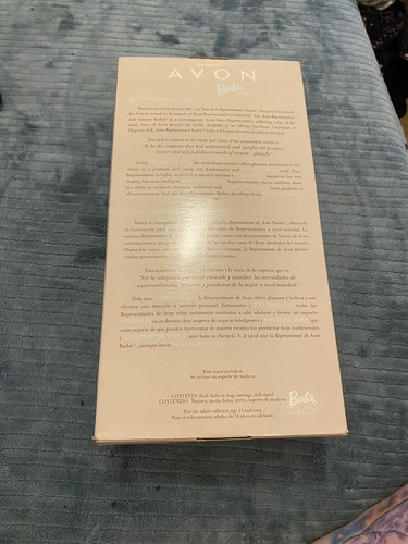 1998 Edizione Speciale Nuovo In Scatola AVON Vintage Brunette Barbie Tutti gli Accessori - Foto 16 di 21