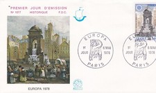 FRANCE 1978 FDC EUROPA YT 2008