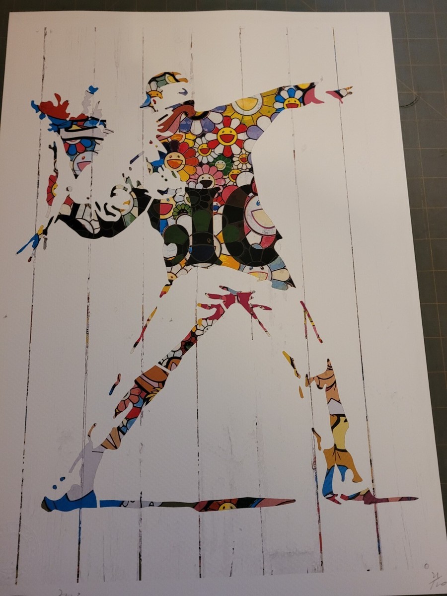 版画 death nyc AO19 Death NYC 19x13 Signed Graffiti Pop Artist Rare. Banksy
