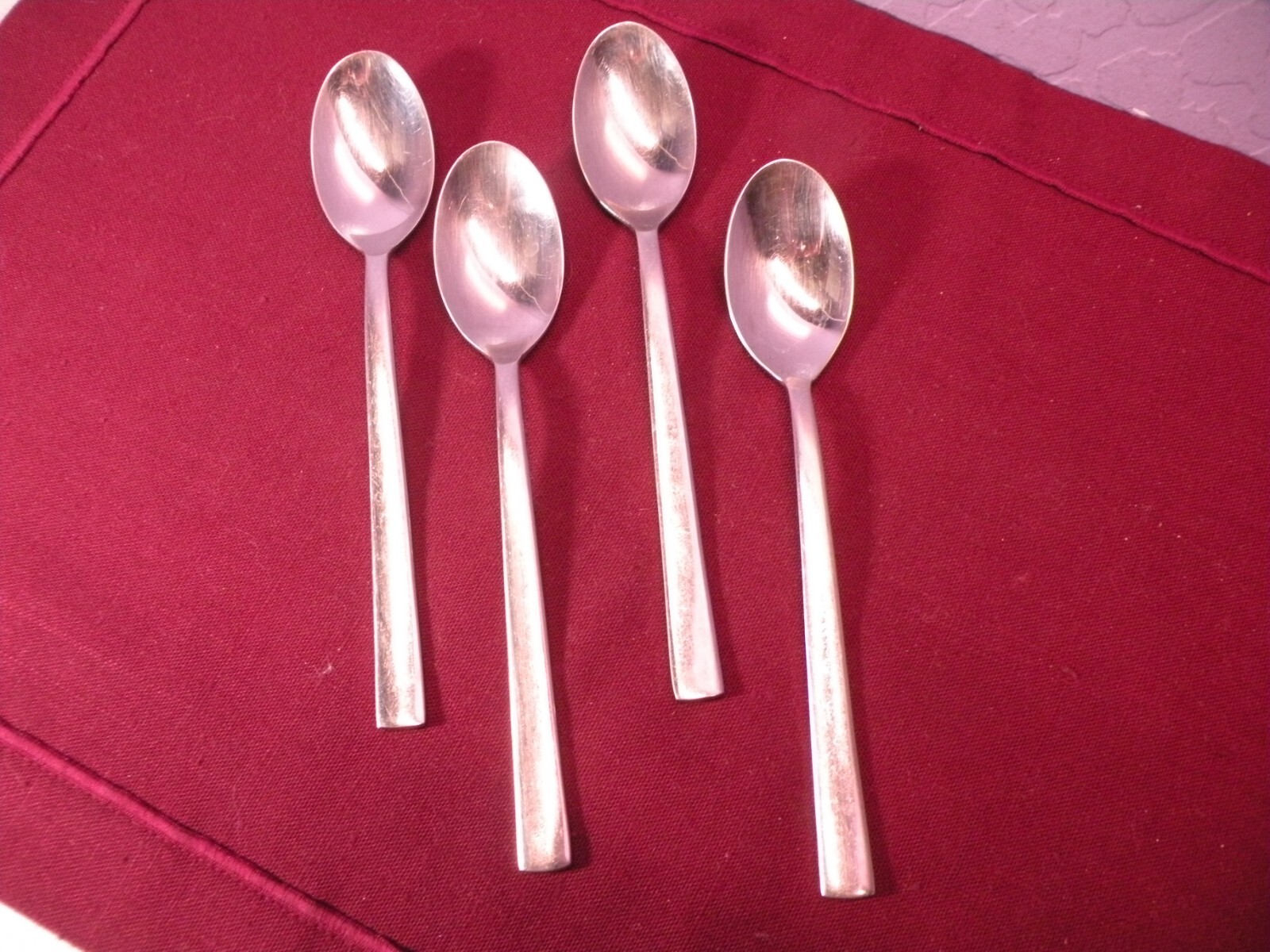 Set Of 4 Teaspoons JA Henckels PAVILLION 18/10 Stainless 6 1/2" eBay