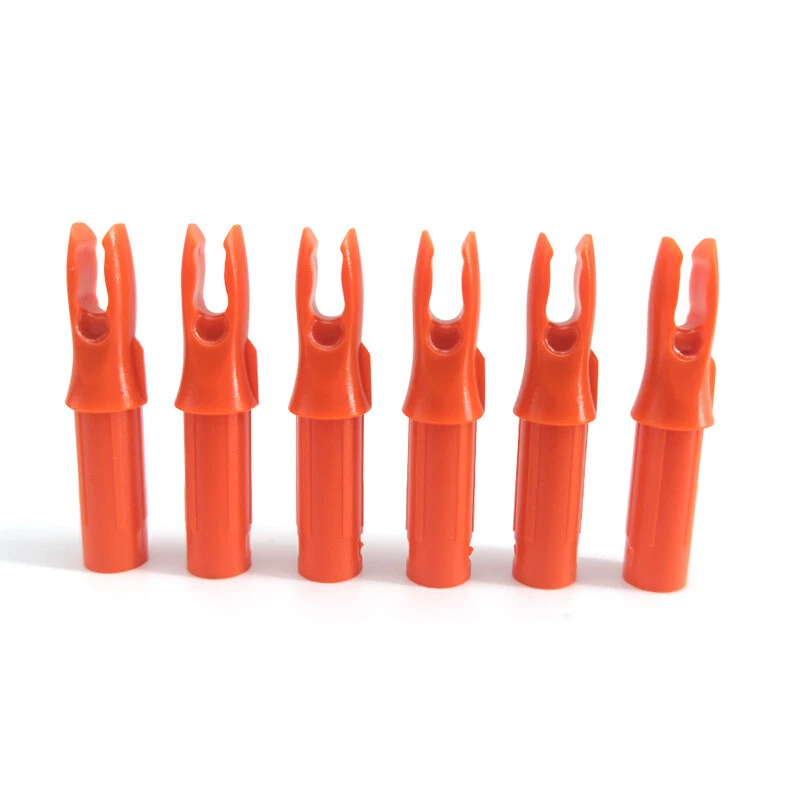 30pcs Archery Arrow Nocks Insert Tips Tails Plastic Nock ID6.2mm Arrow Shaft - Image 2 of 4