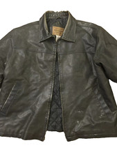 90 s ARIZONA Leather Blouson Swing Top Brown XL/XG Leather