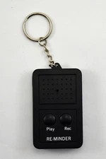 Emson The Reminder Re-Minder Key Chain. Message Recorder - NEW - UNTESTED