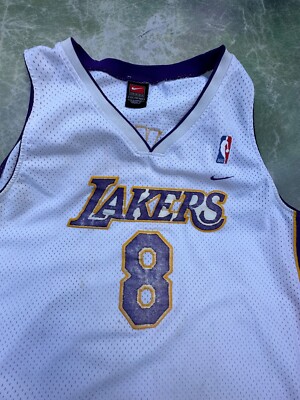 Vintage Nike NBA Los Angeles Lakers Kobe Bryant #8 Jersey Size XXL