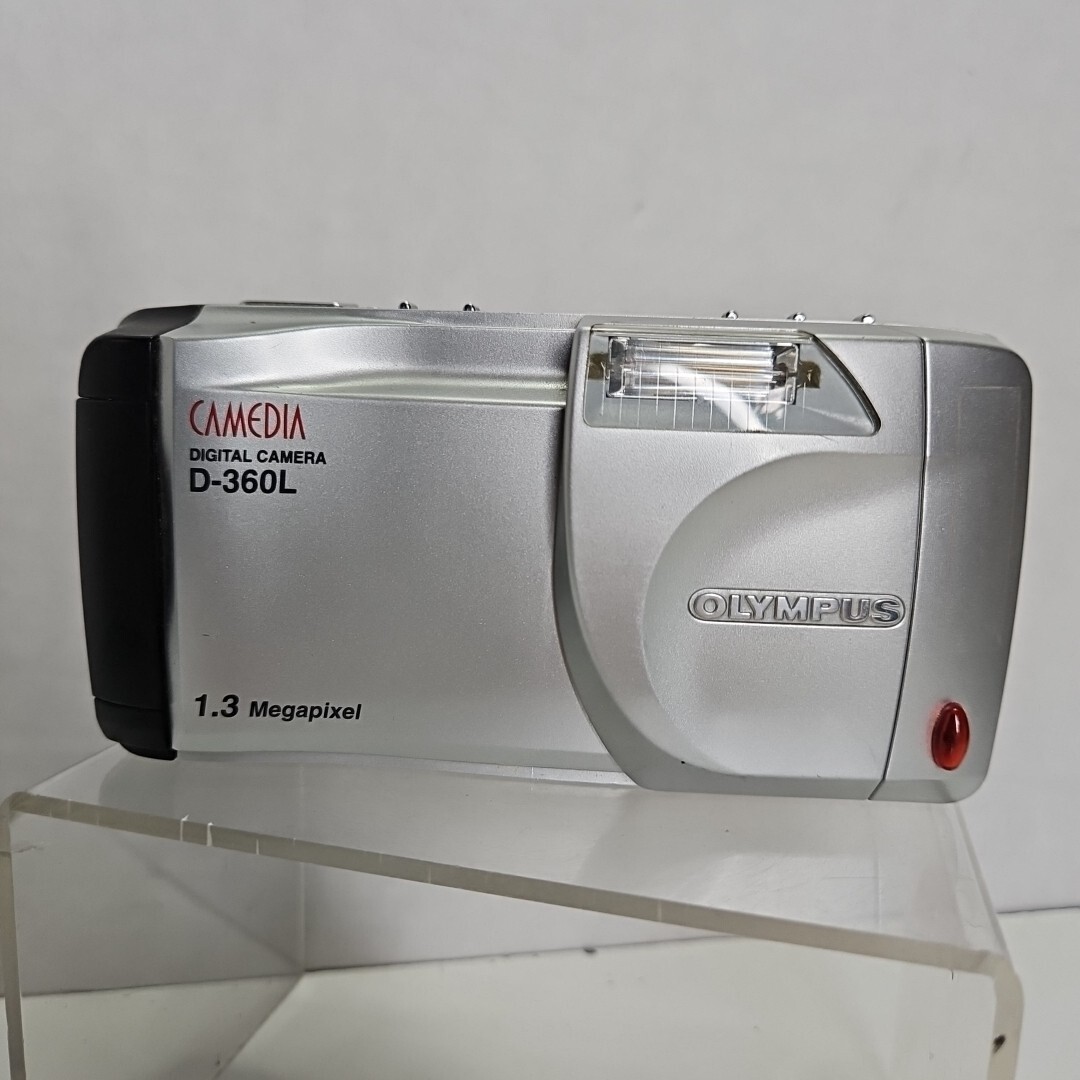 Olympus CAMEDIA D-360L 1.3 MP Digital Camera - Silver Tested