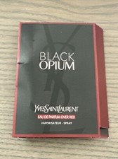 YSL BLACK OPIUM OVER RED EDP CARDED SAMPLE 0.04fl. 1.2ml NEW RELEASE BNIB