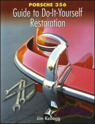 Porsche 356 Restoration Shop Manuell Führung Buch Kellogg Repair Speedster 356C
