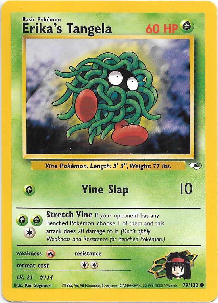 ERIKA'S TANGELA 79/132 Gym Heroes Pokemon Card EX | eBay ERIKA'S TANGELA 79/132 Gym Heroes Pokemon Card EX | eBay