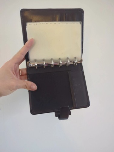 Filofax Metropol Personal Organiser 15x12 - Brown Leather From 2012 inc Inserts - 第 9/11 張圖片