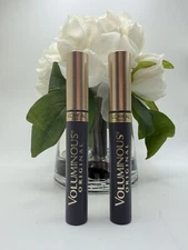 2 L'Oreal Voluminous Original Mascara 310 Blackest Black 8ml / 0.28oz Each