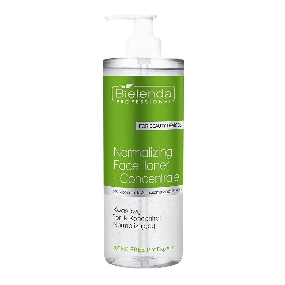 Bielenda Professional Acne Free Normalising Face Toner-Concentrate 500ml