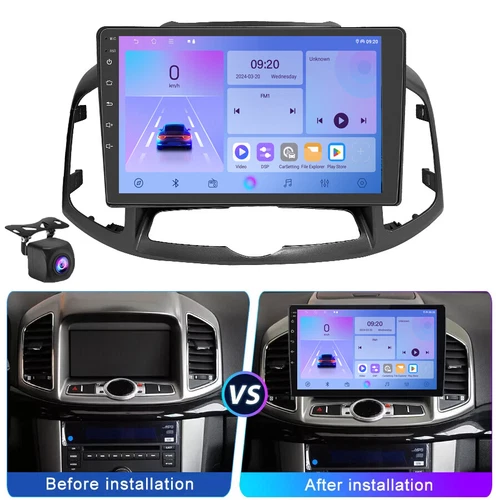 For Holden Captiva 2011-2017 CarPlay & Android Auto Head Unit Radio 4+64GB - Picture 4 of 19