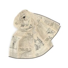 Jane Austen Scarf / Pride and Prejudice / Dark Academia Gift / Jane Austen Gifts