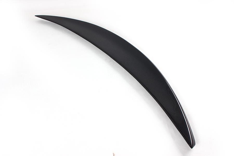 For Maserati GranTurismo Coupe 2012-14 REAL CARBON Fiber Rear Trunk Spoiler Wing
