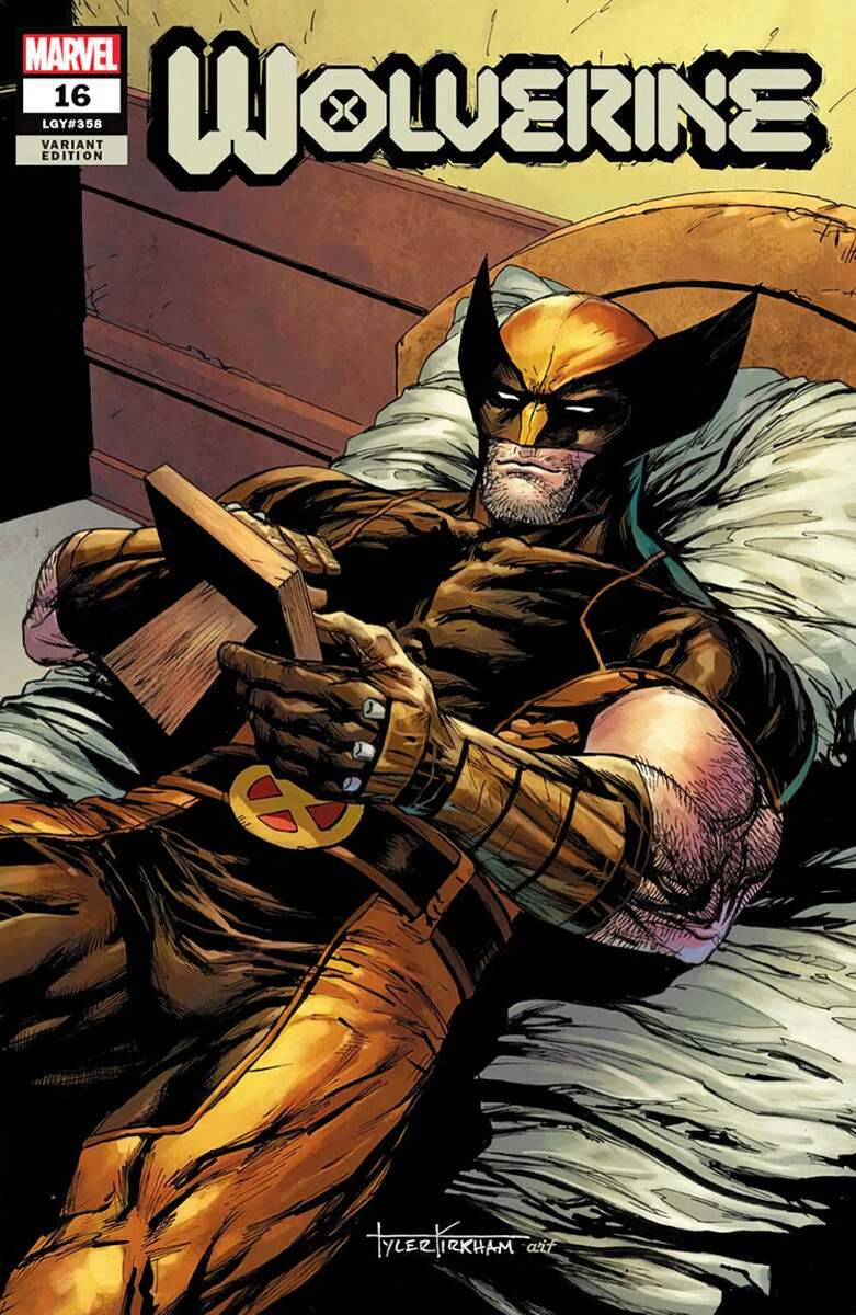 WOLVERINE #16 (TYLER KIRKHAM EXCLUSIVE TRADE VARIANT) COMIC WOLVERINE #16 (TYLER KIRKHAM EXCLUSIVE TRADE VARIANT) COMIC