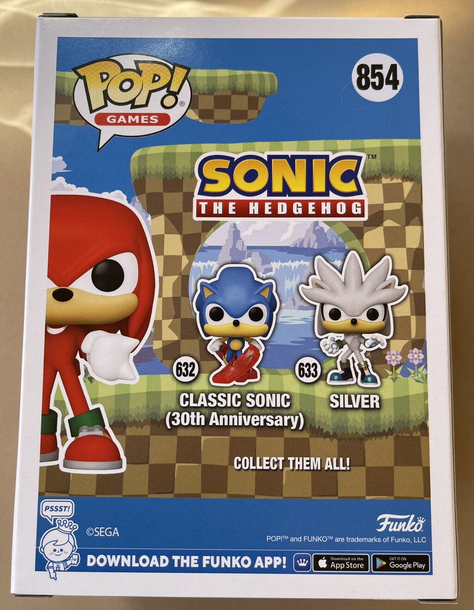 Flocked Knuckles Funko POP! Sonic the Hedgehog TargetCon #854