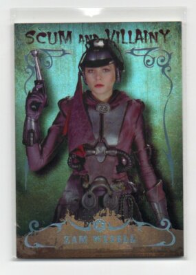 2015 Topps Star Wars Masterwork Scum Villainy Rainbow Zam Wesell SV-6 279/299