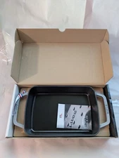 STAUB Cast Iron 12-inch x 8-inch Roasting Pan