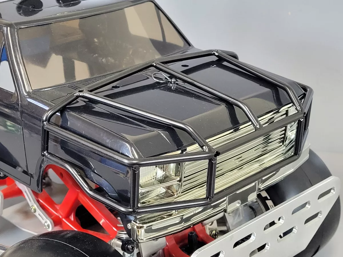 Custom Front Metal Hood Roll Bar Cover Tamiya RC 1 10 Ford F150 Ranger Blackfoot
