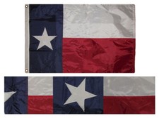 3x5 Embroidered State of Texas 210D Nylon Flag 3'x5' Made in USA