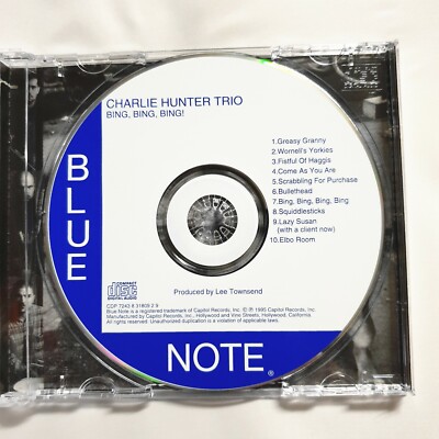 Bing Bing Bing by Charlie Hunter Trio CD 1995 Blue Note Jazz