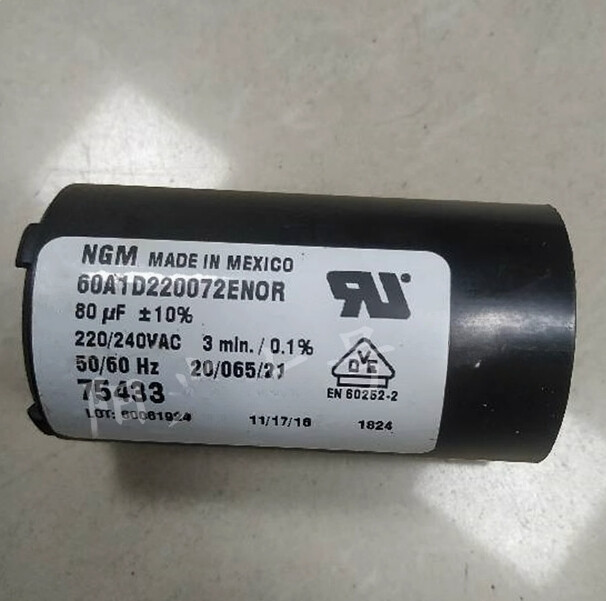 1PCS NEW FOR NGM 60A1D220072ENOR 80uF 220/240VAC compressor