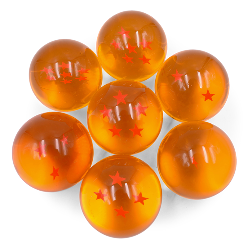 Dragon Ball Z Crystal Seven Star Balls Action Figure Toys Model