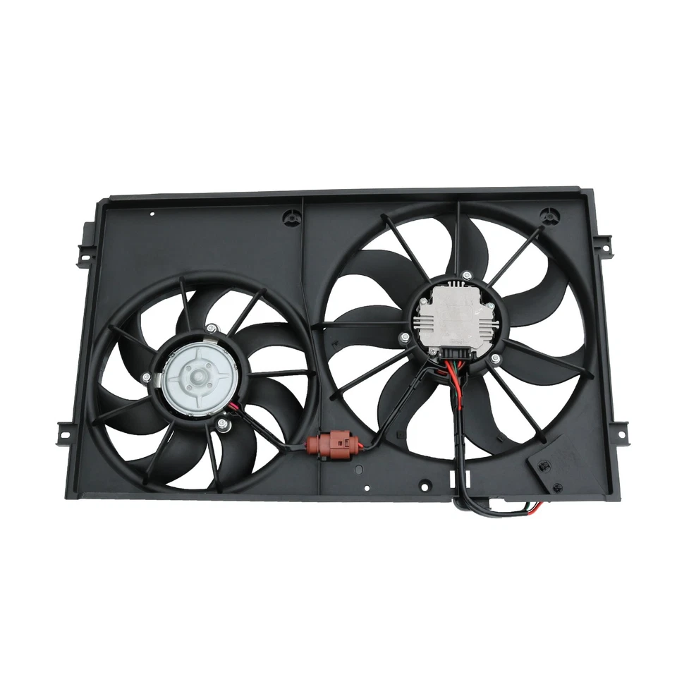 Conjunto de ventilador de refrigeración radiador apto para Volkswagen Jetta 2005-2015 2,5 L VW3120100 Foto 4 de 4