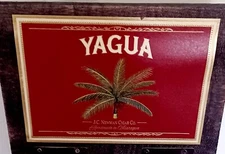 "Yagua"  Very Cool Box by j.C. Newman  "Yagua" Wooden Cigar Box