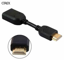 HDMI Extension Cable Adjustable Male To Female Lead Adapter Converter 10cm Short