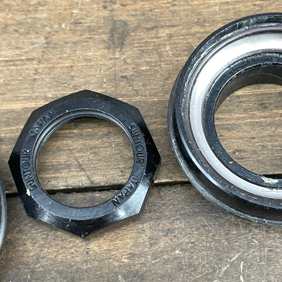 Vintage Suntour XC Pro Headset WTB Grease Guard Italian 1" 1 Threaded 90s MTB - Image 2 of 4