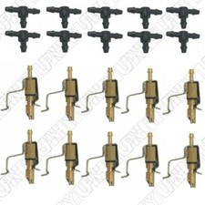 10 Sets Brass Automatic Water Feeders With 3/16